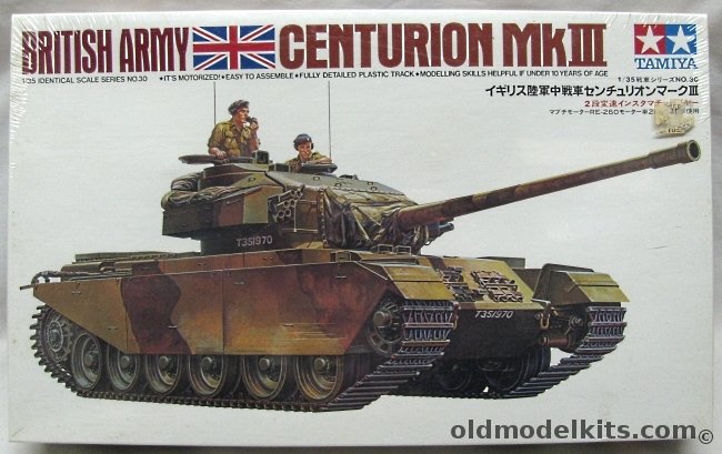 Tamiya 1/35 British Centurion MkIII - Motorized, 3030 plastic model kit